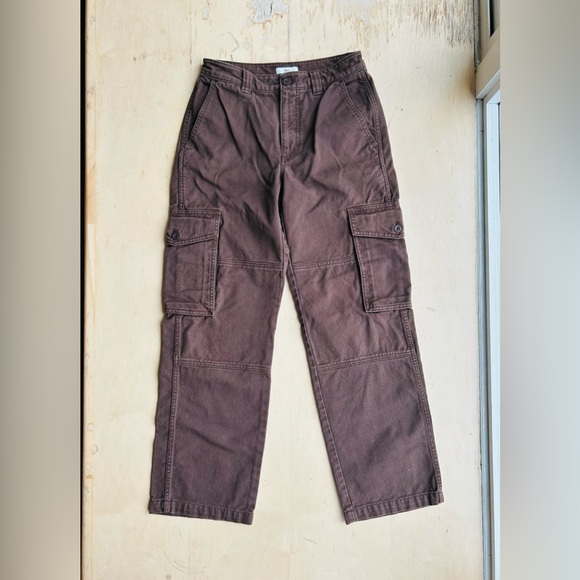 TNA Brown Cargo Pants - Picture 1 of 5